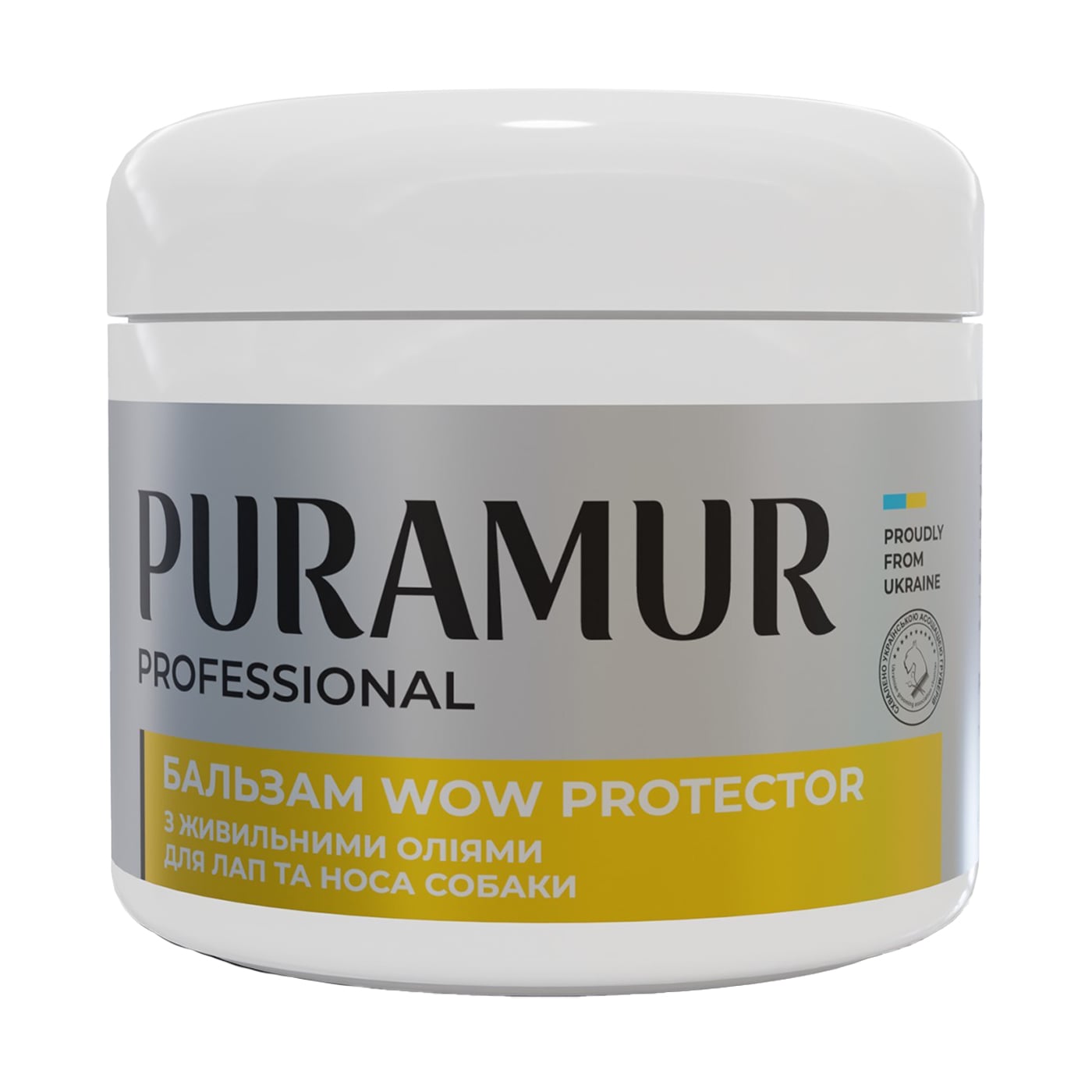 Бальзам для лап та носа собаки Puramur WOW Protector з живильними оліями, 50 мл